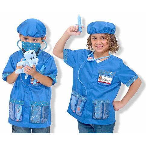 Veterinarian Costume Role Play Set-Toy-Melissa & Doug-Top Notch Gift Shop