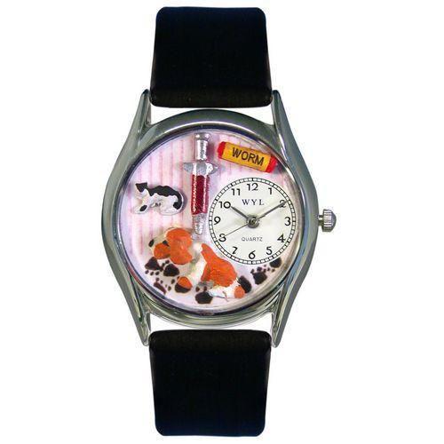 Veterinarian Watch Small Silver Style-Watch-Whimsical Gifts-Top Notch Gift Shop