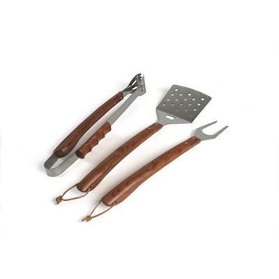 Vineyard Rosewood Barbeque Tool Set-Barbeque Tool-Companion Group-Top Notch Gift Shop