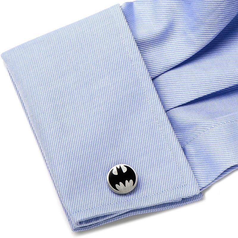 Vintage Batman Logo Cufflinks-Cufflinks-Cufflinks, Inc.-Top Notch Gift Shop