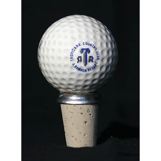 Vintage Golf Ball Wine Bottle Stopper-Bottle Stopper-KnobStoppers-Top Notch Gift Shop
