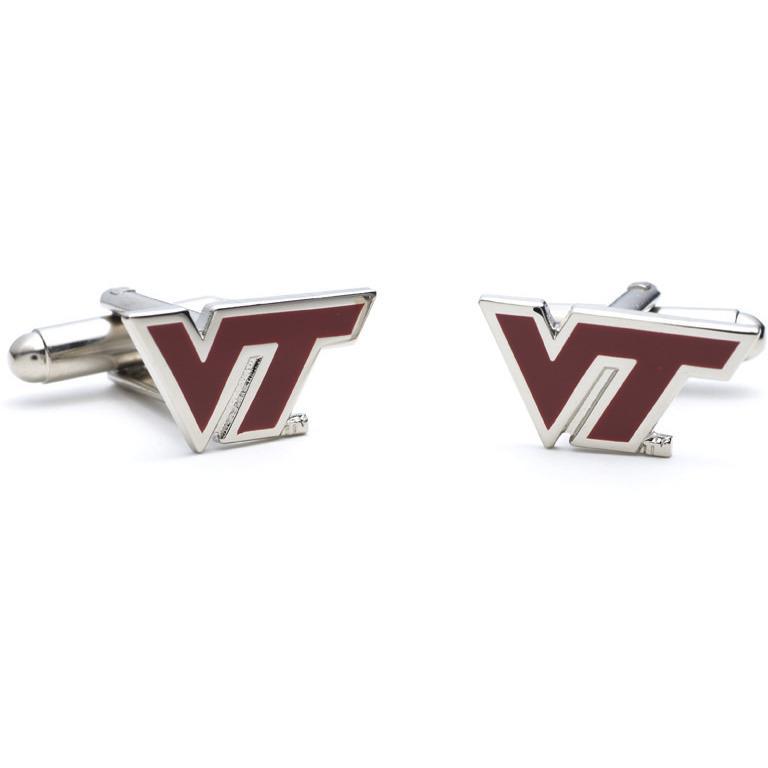 Virginia Tech Hokies Enamel Cufflinks-Cufflinks-Cufflinks, Inc.-Top Notch Gift Shop