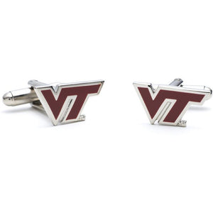 Virginia Tech Hokies Enamel Cufflinks-Cufflinks-Cufflinks, Inc.-Top Notch Gift Shop