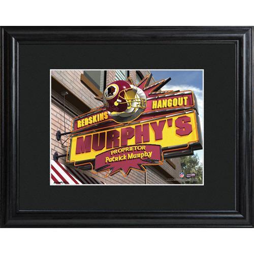 Washington Redskins Personalized Tavern Sign Print with Matted Frame-Print-JDS Marketing-Top Notch Gift Shop