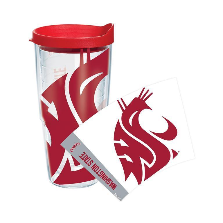 Washington State University Colossal 24 oz. Tervis Tumbler with Lid - (Set of 2)-Tumbler-Tervis-Top Notch Gift Shop