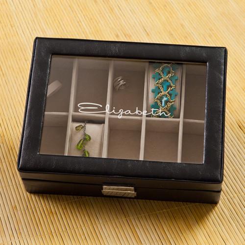 Women's Personalized Jewelry Box-Jewelry Box-JDS Marketing-Top Notch Gift Shop