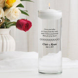 Floating Personalized Unity Candle-Candle-JDS Marketing-Top Notch Gift Shop