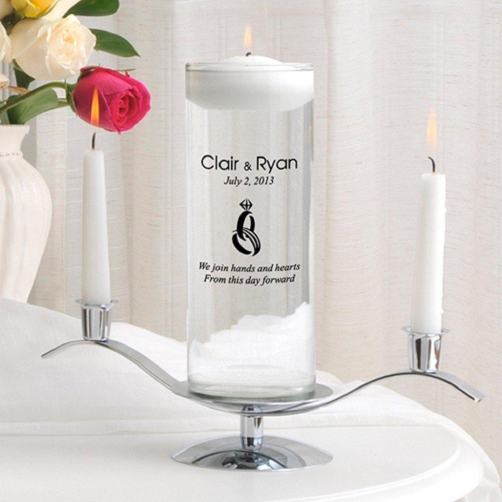 Floating Personalized Unity Candle Set-Candle-JDS Marketing-Top Notch Gift Shop