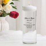 Floating Personalized Unity Candle-Candle-JDS Marketing-Top Notch Gift Shop