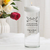 Floating Personalized Unity Candle-Candle-JDS Marketing-Top Notch Gift Shop