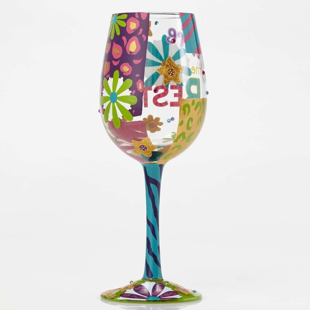 You're the Best Wine Glass by Lolita®-Wine Glass-Designs by Lolita® (Enesco)-Top Notch Gift Shop